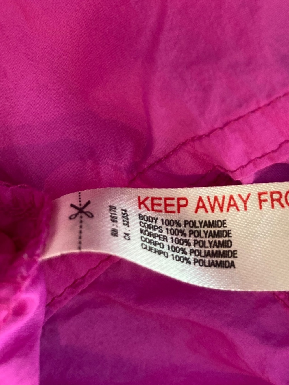 Anthropologie Daily Practice Medium Base Jump Parachute Cargo Pants Magenta - Picture 6 of 10